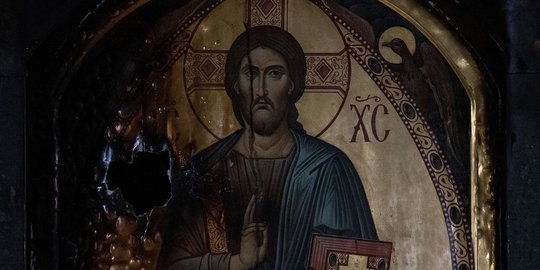 Nestapa Gereja Hancur Lebur Akibat Serangan Rusia di Ukraina
