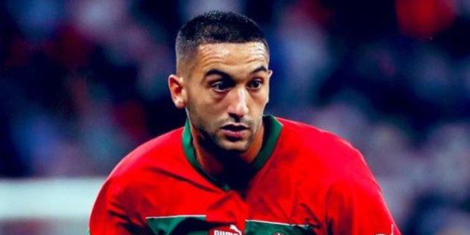 Mulianya Hakim Ziyech Sumbangkan Seluruh Bonus Piala Dunia untuk Fakir Miskin Maroko