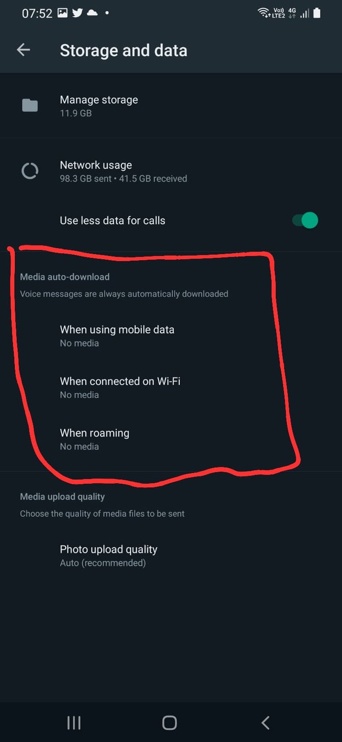 cara agar gambar amp video di whatsapp tidak tersimpan otomatis bikin hp lemot