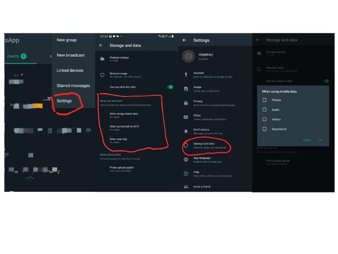 cara agar gambar amp video di whatsapp tidak tersimpan otomatis bikin hp lemot