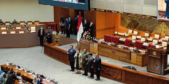Paripurna Pengesahan Yudo Margono sebagai Panglima TNI, Banyak Anggota DPR Absen