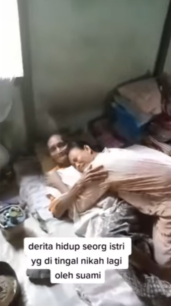 miris wanita ini ditinggal suami nikah lagi kondisinya bikin sedih