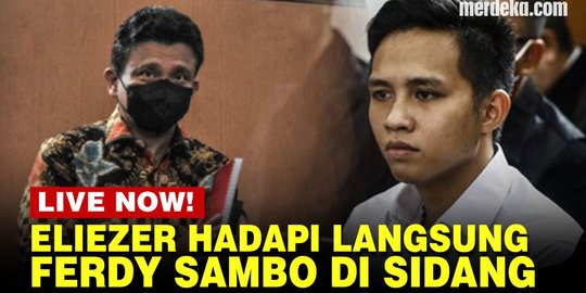 LIVE STREAMING: Bharada Eliezer Bersaksi Di Sidang Hadapi Ferdy Sambo ...