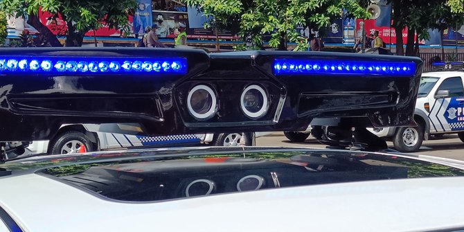 Potret Mobil Patroli Dilengkapi Kamera Canggih untuk ETLE Mobile