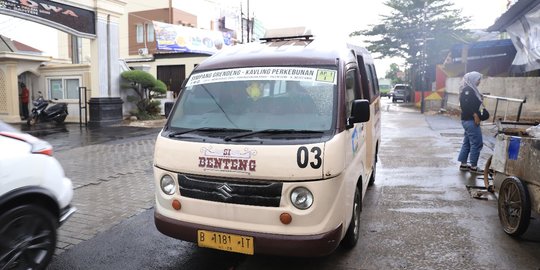 Ini Rute Baru Angkot Si Benteng Kota Tangerang, Bantu Warga Bertransportasi Publik