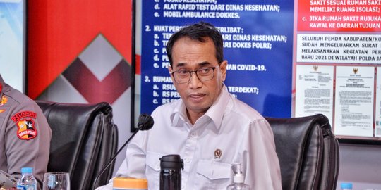 Pemerintah Tak Menerapkan Pembatasan Mobilitas saat Natal dan Tahun Baru 2023