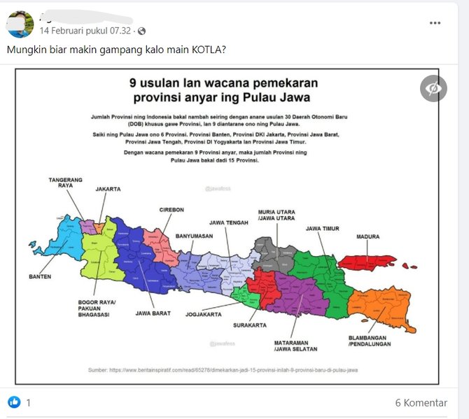 bakal ada pemekaran 9 provinsi baru di pulau jawa simak faktanya