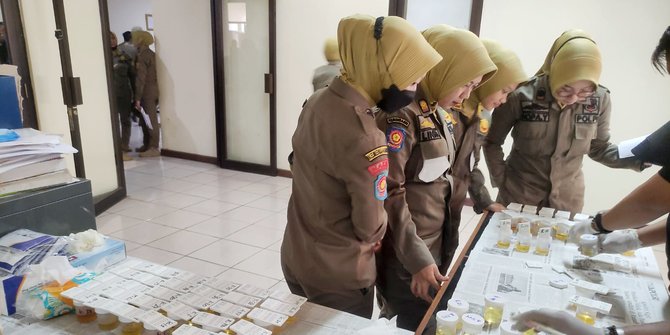 97 Anggota Satpol PP Kabupaten Bogor Jalani Tes Urine, Ini Hasilnya