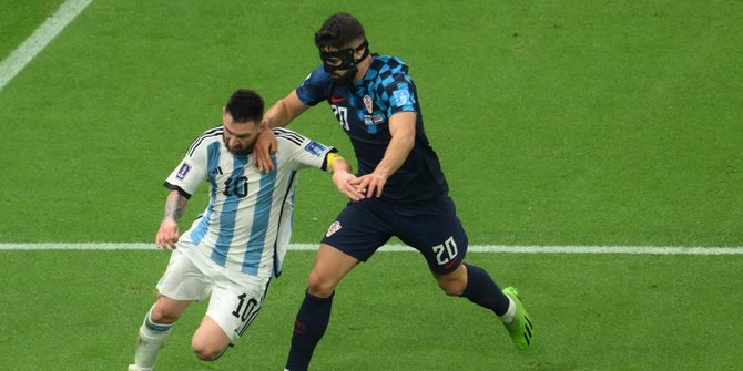 Argentina Lolos Final Piala Dunia 2022, Messi: Kroasia Hebat Tapi Bermain Berantakan