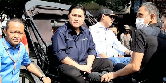 Survei Poltracking: Erick Thohir jadi Kandidat Cawapres di 5 Daerah Pulau Jawa