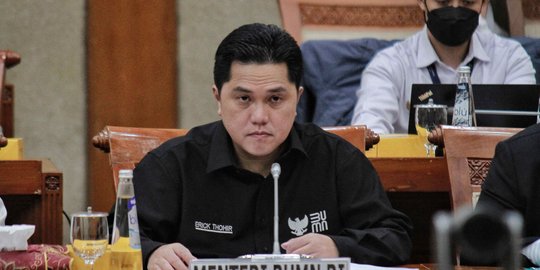 Elektabilitas Cawapres Erick Thohir Masuk Terkuat di Jatim