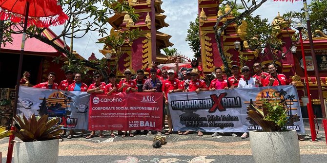 Kopdar AXIC Jatim Bali Nusra di Pulau Dewata Sarat Peduli Lingkungan