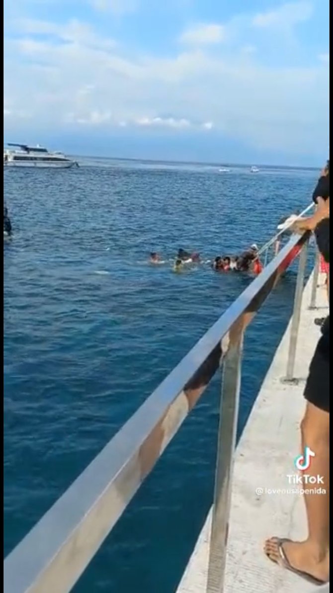 viral jetty di dermaga nusa penida patah padahal masih baru