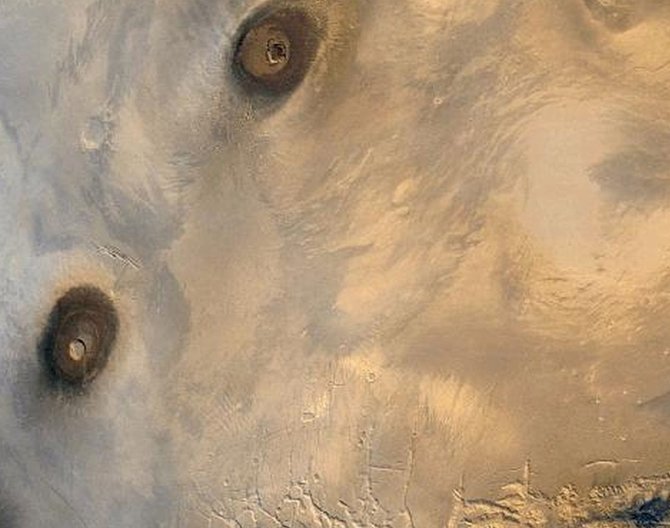 permukaan mars yang akan jadi destinasi penjelajahan wisata