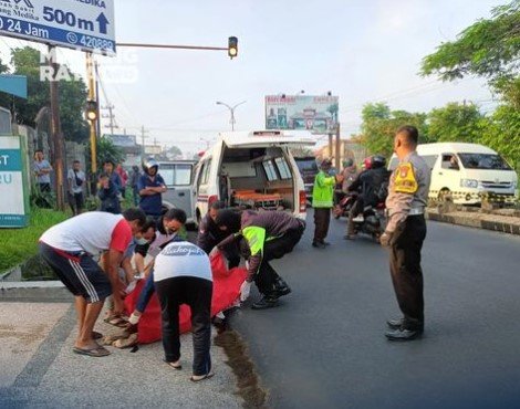 korban tabrak lari di malang meninggal dunia di lokasi kejadian