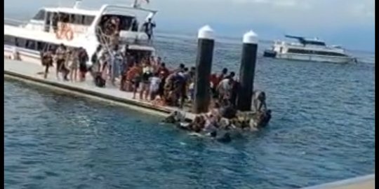 Kronologi Jembatan di Nusa Penida Ambruk Sebabkan 35 Penumpang Nyemplung ke Laut