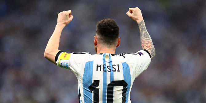 Argentina Lolos Final Piala Dunia, Suporter Ini Cukur Rambut Berwajah Messi