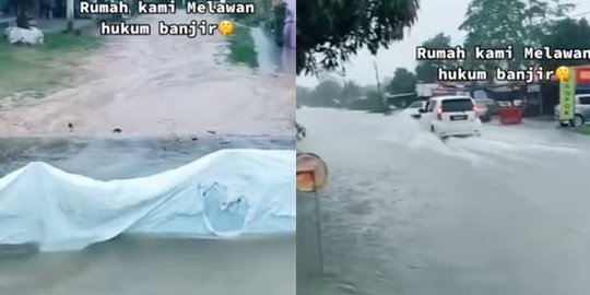 Tetap Kering Meski Jalanan Tergenang Air, Rumah Anti Banjir Ini Jadi Sorotan