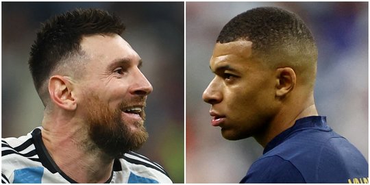 INFOGRAFIS: Duel Sesama 2 Kali Juara Piala Dunia, Argentina vs Prancis