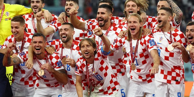 VIDEO: Hasil Kroasia 2-1 Maroko, Akhir Manis untuk Modric di Piala Dunia 2022