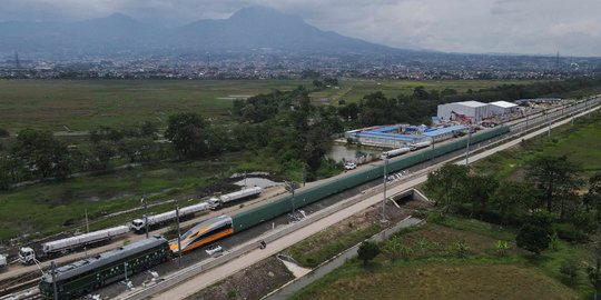 KCIC Pastikan Kereta Anjlok Bukan Rangkaian Kereta Cepat Jakarta-Bandung