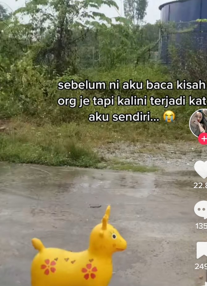 viral wanita buang mainan anak sebut boneka berhantu