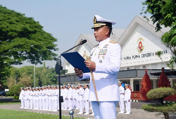 letjen marinir didoakan jadi kasal