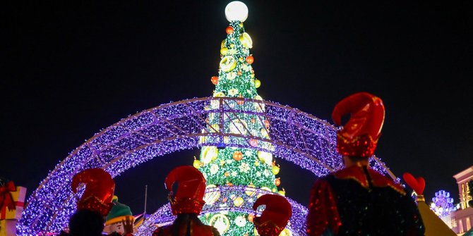 Semarak Menjelang Natal di Dubai