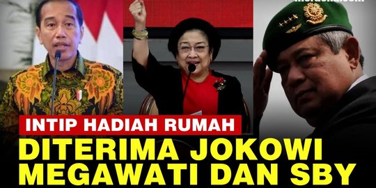 VIDEO: Jokowi, SBY dan Megawati Terima Hadiah Rumah dari Negara, Kalau Gus Dur?