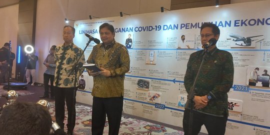 Airlangga Kenang Masa Sulit Saat Covid-19 Melanda Indonesia