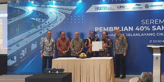 Jasa Marga Lepas 40 Persen Saham Tol MBZ ke Nusantara Infrastructure