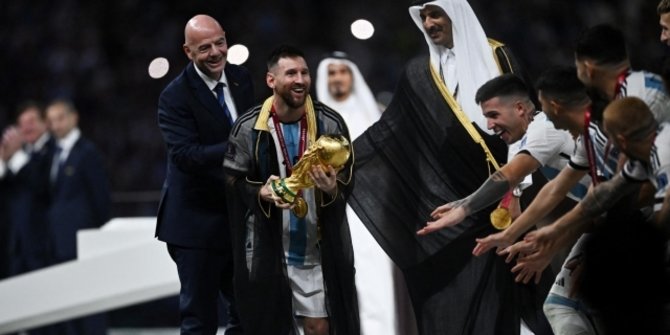 Foto Lionel Messi yang Gemparkan Dunia, Pecahkan Rekor Terbaru