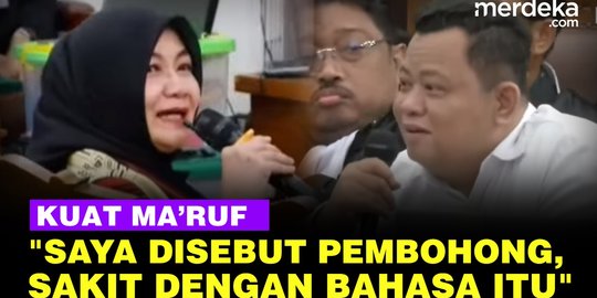 VIDEO: Curhat Kuat Maruf Ngaku Sakit Hati Disebut Pembohong di Pembunuhan Yoshua