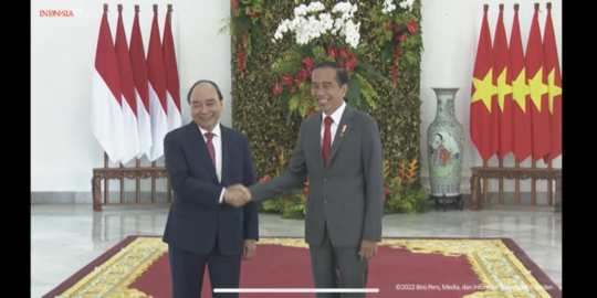 Jokowi dan Presiden Vietnam Sepakati Kerja Sama Berantas Terorisme dan Narkotika