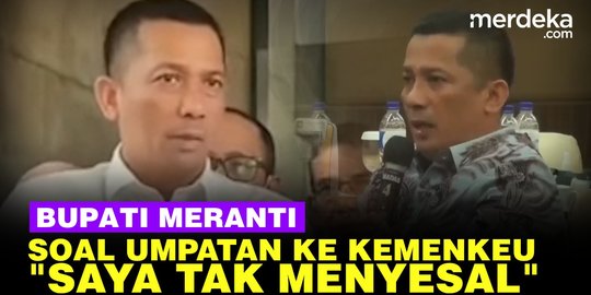 VIDEO: Tak Menyesal, Bupati Meranti Nilai Umpatan ke Kemenkeu Bentuk Pertanyaan