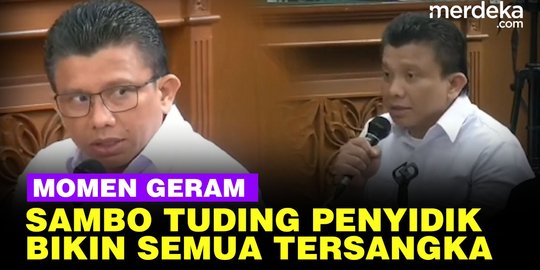 VIDEO: KUMPULAN Tudingan Sambo ke Penyidik, Tak Terima Istri & Bawahan Jadi Tersangka