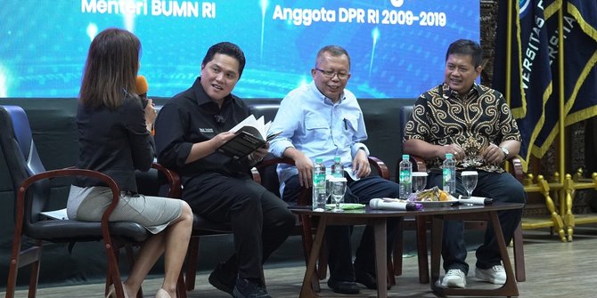 Survei Poltracking: Erick Thohir Kandidat Cawapres Terkuat di Pemilu 2024