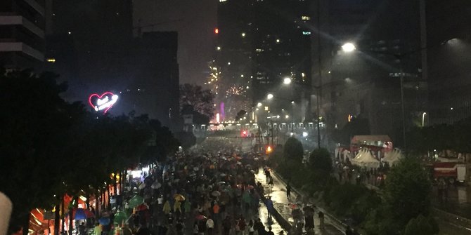 Malam Tahun Baru, Jalan Sudirman-Thamrin akan Ditutup Mulai Pukul 18.00 WIB