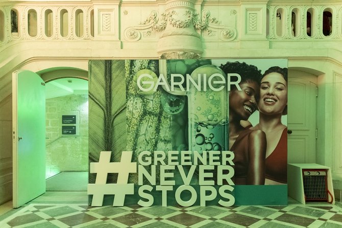 event garnier greener never stops