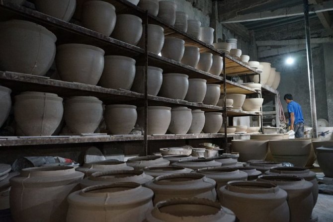kerajinan keramik di kota bandung