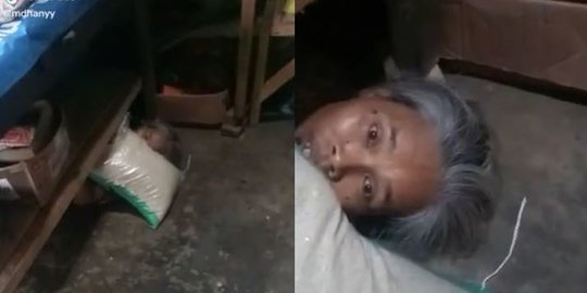 Kocak, Nenek Ini Pura-pura Tidur di Kolong Meja Hindari Bayar Utang 'Bu Angsurannya'