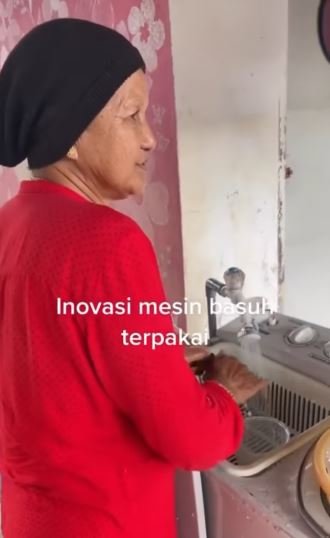 emak emak kreatif abis sulap mesin cuci jadi alat serbaguna begini penampakannya