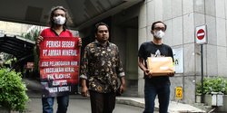 Aliansi Masyarakat Anti Mafia Tambang Datangi Kantor PBB di Jakarta