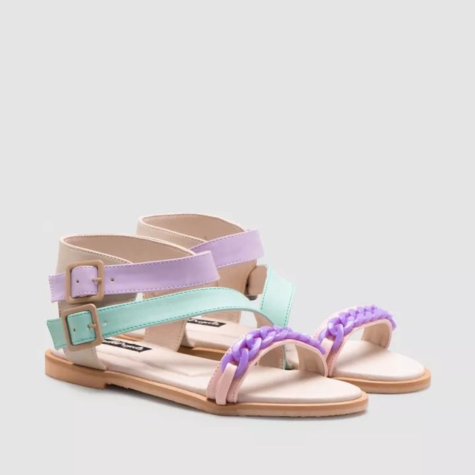 strappy sandals model alas kaki wanita