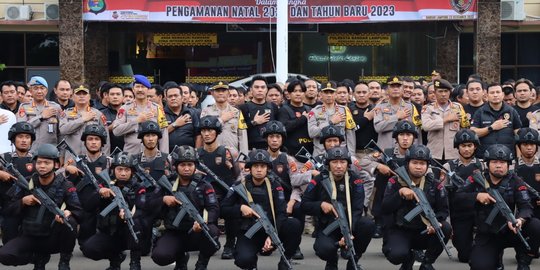 Jadi Pintu Masuk Sumatera, Polda Lampung Sebar 4.000 Personel Jaga Libur Tahun Baru