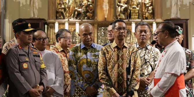 Dikunjungi Pj Gubernur DKI, Uskup Agung: Terima Kasih Telah Beri Rasa Aman