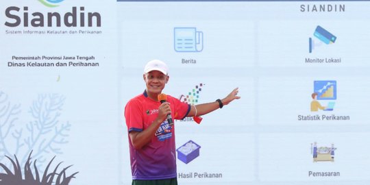 Bikin Aplikasi Siandin, Cara Ganjar Bantu Nelayan Melaut