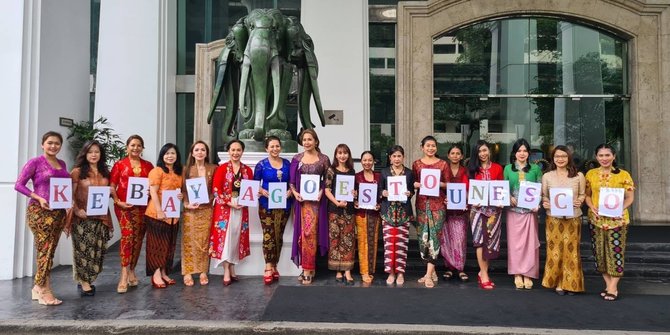 Proses Pengakuan Kebaya Jadi Warisan Budaya oleh UNESCO Tak Mudah