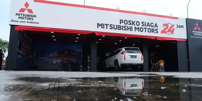 Ini Posko Siaga 24 Jam dan Bengkel Liburan Akhir Tahun ala Mitsubishi Motors