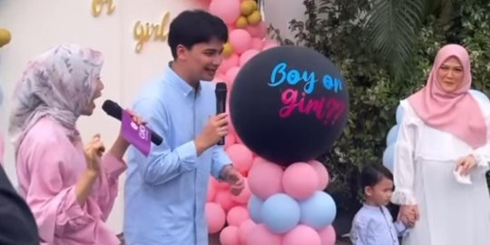 Begini Kemeriahan Gender Reveal Henny Rahman Istri Alvin Faiz